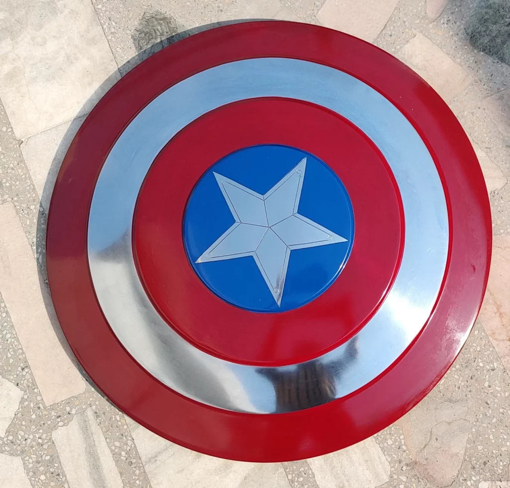 Captain America’s Metal Shield Movie Prop Replica