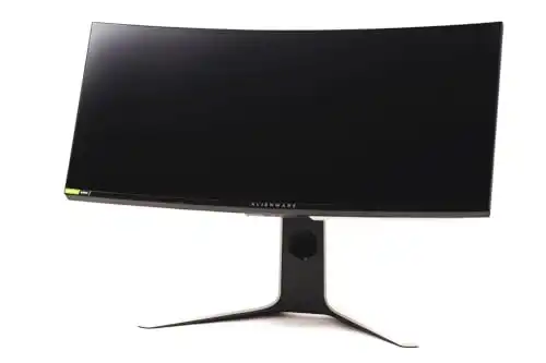 Alienware 120Hz UltraWide Gaming 34 Inch Curved Monitor with WQHD (3440 x 1440) Anti-Glare Display, 2ms Response Time, Nvidia G-Sync, Lunar Light AW3420DW