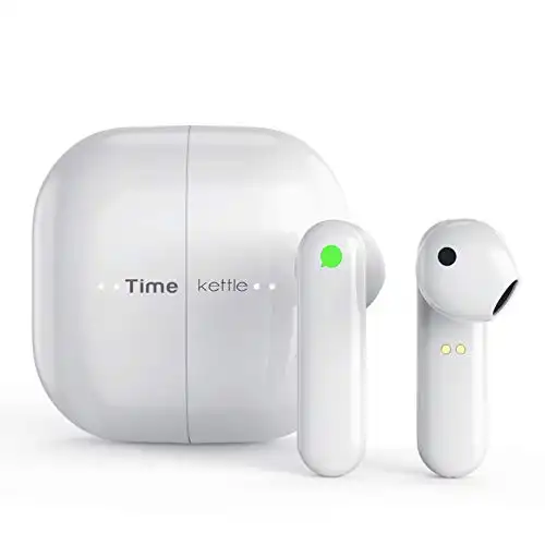 Timekettle M2 Language Translator Earbuds Supports 40 Languages & 93 Accent Online, Instant Voice Language Translator with Bluetooth & APP, True Wireless Earbuds for Music and Call Fit...