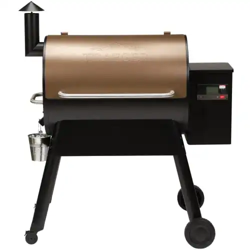 Traeger Grills Pro 780 Electric Wood Pellet Grill and Smoker, Bronze, 780 Square Inches Cook Area, 500 Degree Max Temperature, Meat Probe, 6 in 1 BBQ Grill with WiFi and app connectivity