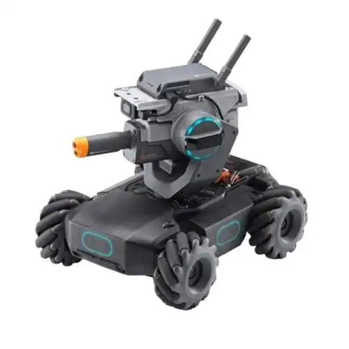 DJI RoboMaster S1 - Educational Robot STEM Programmable Science Learning Mini Car Remote Control Intelligent AI Scratch Python Coding 5MP 1/4" CMOS Camera