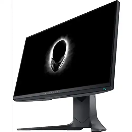 Alienware 240Hz Gaming Monitor 24.5 Inch Full HD with IPS Technology, Dark Gray Dark Side of the Moon AW2521HF