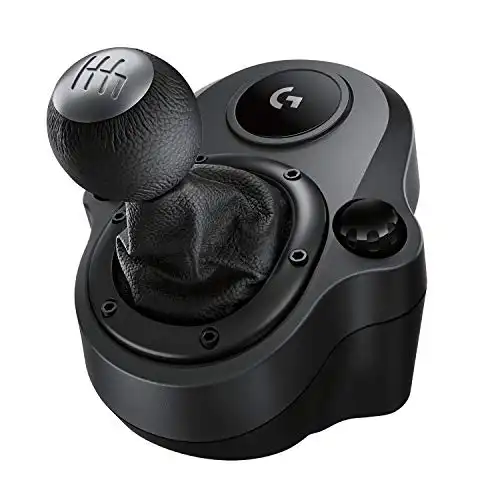 Logitech G Driving Force Shifter Compatible with G29, G920 & G923 Racing Wheels for-PlayStation 5, Playstation 4, Xbox-Series X|S, Xbox-One, and-PC