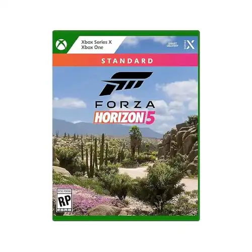 Forza Horizon 5: Xbox Standard Edition For Xbox Series X|S & Xbox One ESRB Rated E (Everyone) Meet new characters!