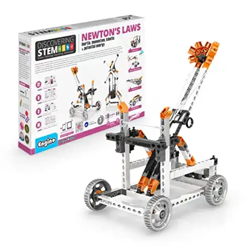 Engino- Stem Toys, Educational Toys for Kids 9+, Newton s Laws Inertia, Kinetic & Potential Energy, Construction Toys, Gift for Boys and Girls